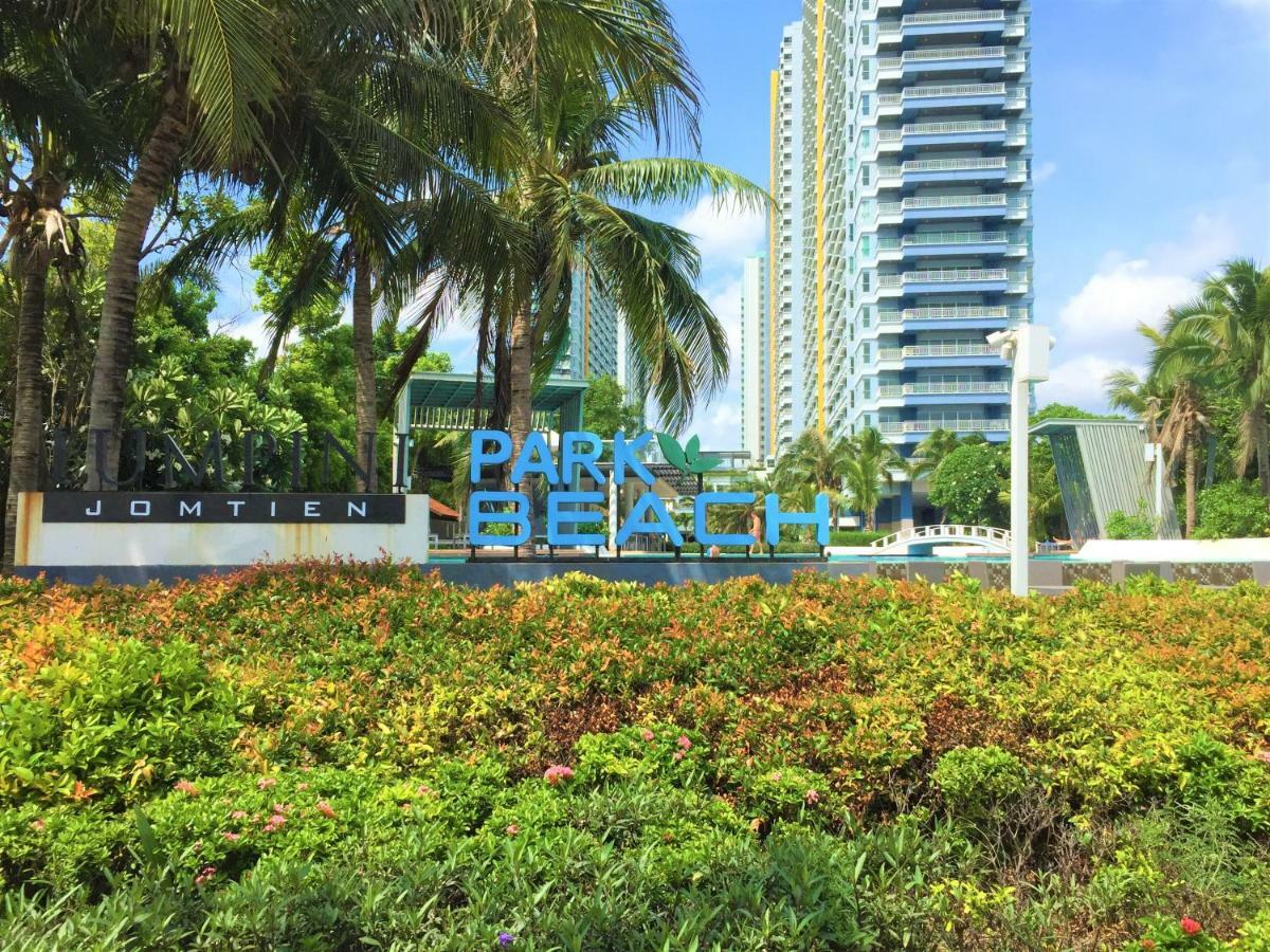 חוף ג'ומטיין Cosy Lumpini Beachfront One Bedroom Jomtein מראה חיצוני תמונה