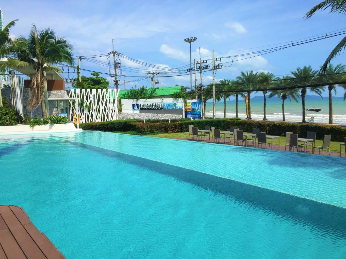 חוף ג'ומטיין Cosy Lumpini Beachfront One Bedroom Jomtein מראה חיצוני תמונה